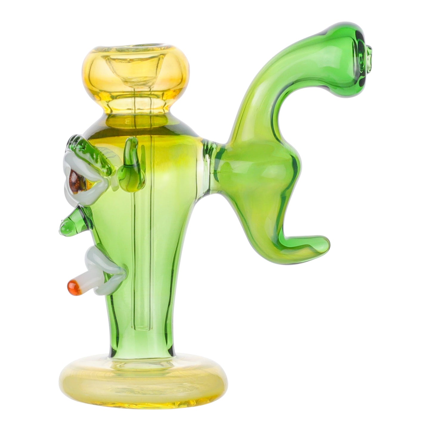 Doobie Face Bubbler - 7in