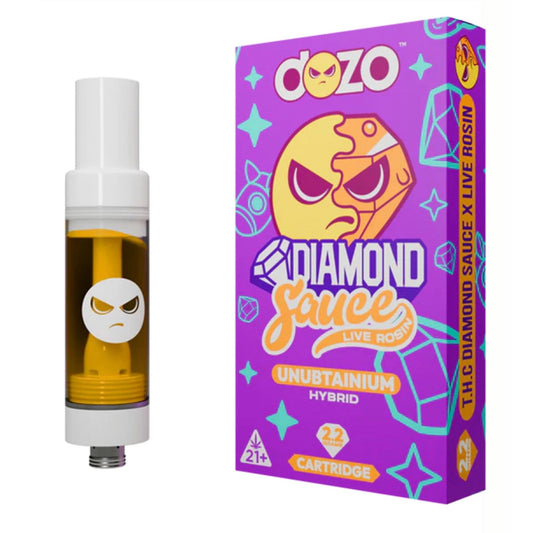 Dozo Diamond Sauce Unubtainium Cartridge - 2200mg