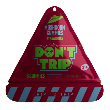 Dozo Don't Trip Mushroom Gummies Strawberry