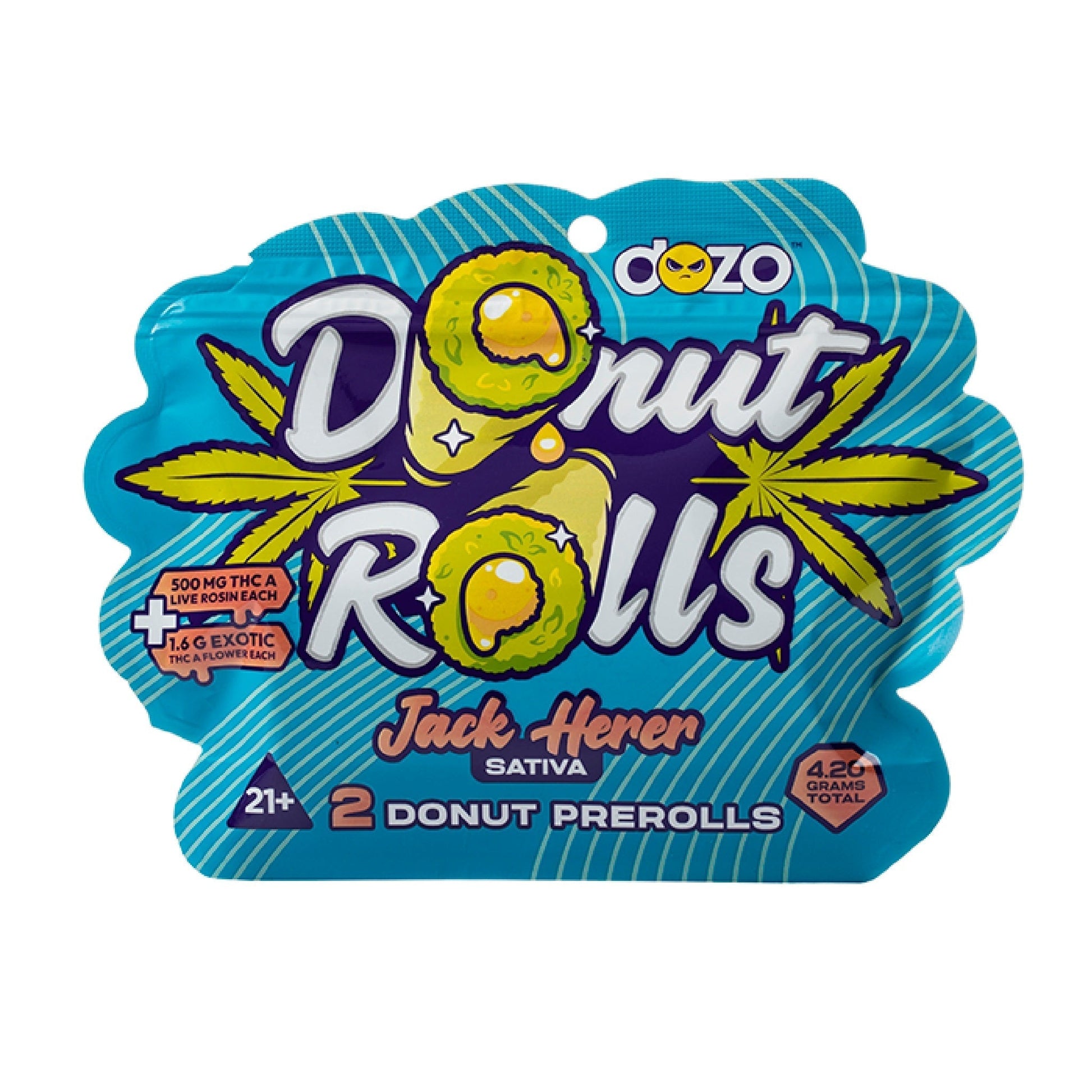 Dozo Donut THC-A Pre-rolls - 4.2g Jack Herer (S) / 1 Pack