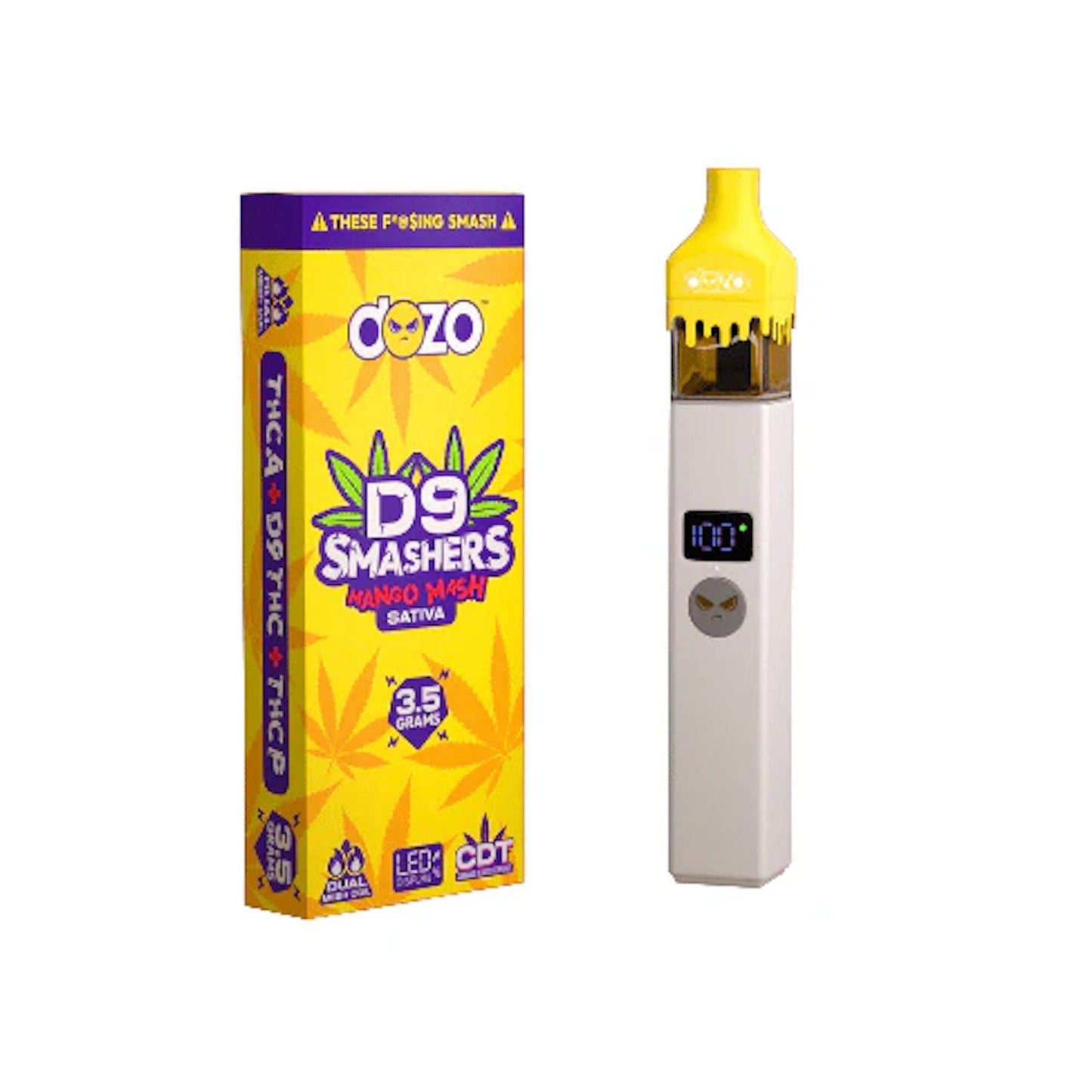 DOZO Smasher THC-A Blend Vaporizer - 3500mg