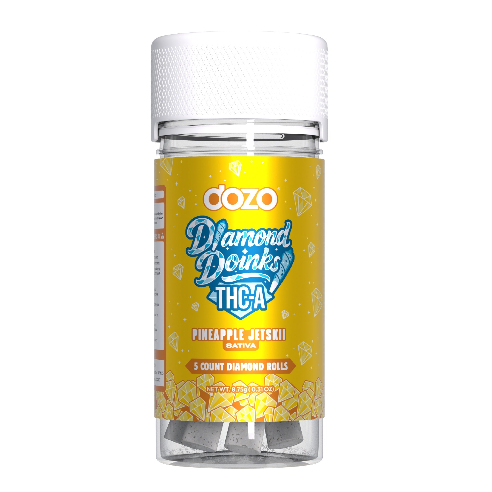 doinks vapes blue diamond Dozo THC-A Diamond Doinks (5ct) - 8.75g