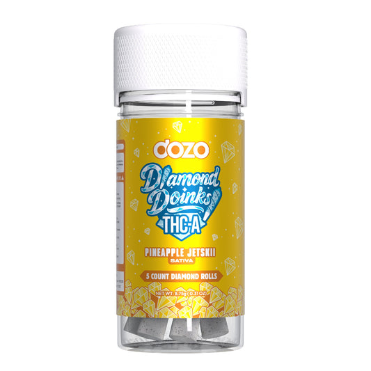 Dozo THC-A Diamond Doinks (5ct) - 8.75g Pineapple Jetskii (S)