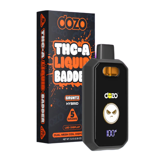 Dozo THC-A Liquid Badder Vaporizer - 5000mg Gruntz (H)