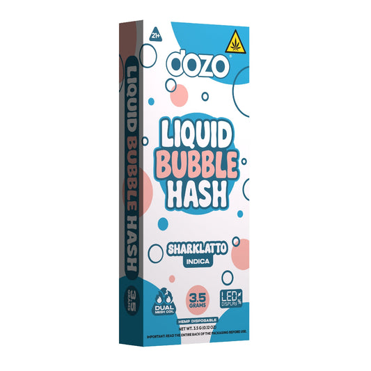 Dozo THC-A + Liquid Bubble Hash Vaporizer - 3500mg Sharklatto (I)