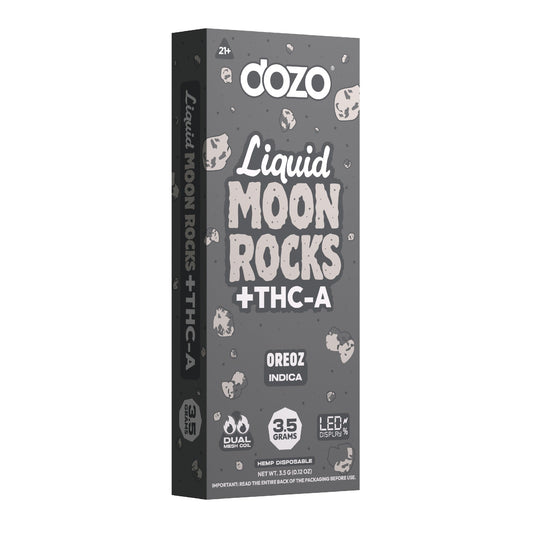 Dozo THC-A Liquid Moonrocks Vaporizer - 3500mg Oreoz (I)