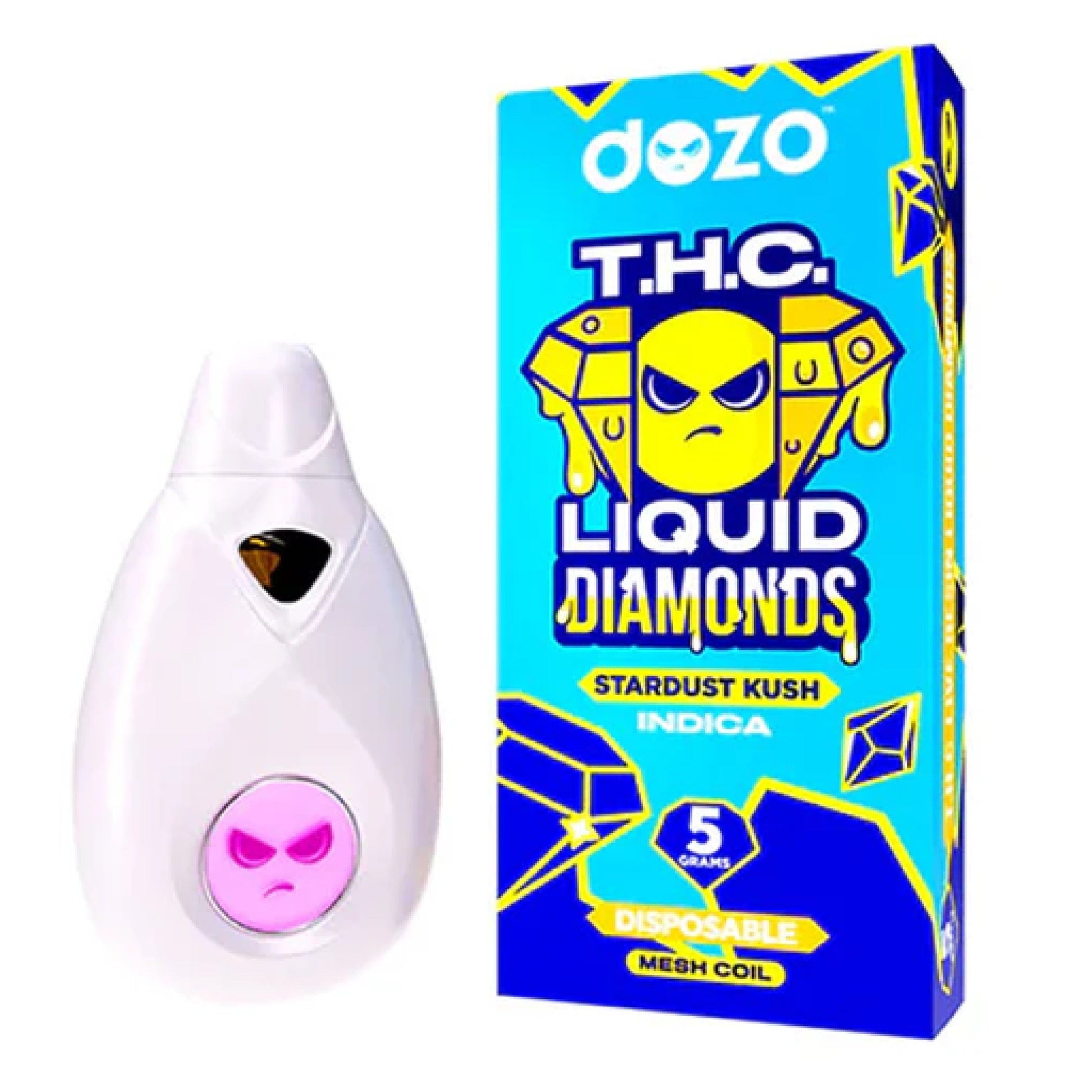 Dozo THC Liquid Diamonds Vaporizer - 5000mg - Everything 420 Dozo THC Liquid Diamonds Vaporizer - 5000mg - Everything 420
