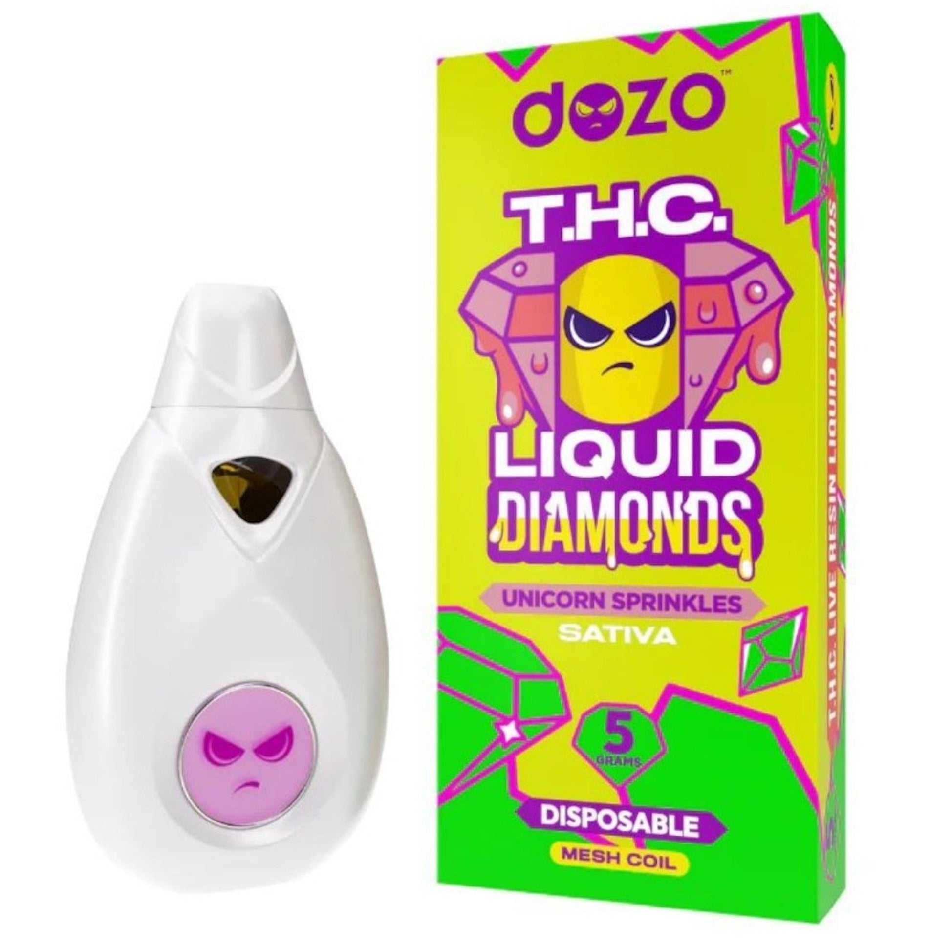 Dozo THC Liquid Diamonds Vaporizer - 5000mg - Everything 420 Dozo THC Liquid Diamonds Vaporizer - 5000mg - Everything 420