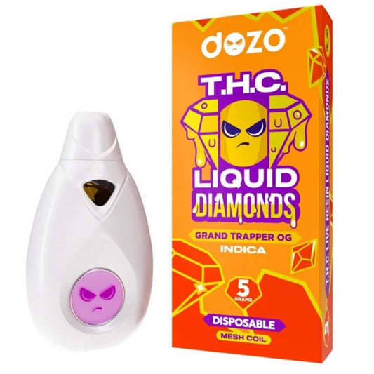 Dozo THC Liquid Diamonds Vaporizer - 5000mg