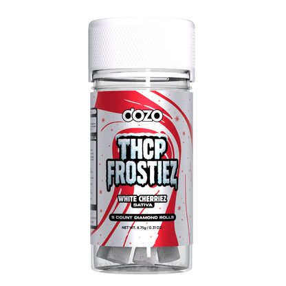 Dozo THC-P Frosties Diamond Prerolls (5ct) - 8.75g White Cherriez (S)