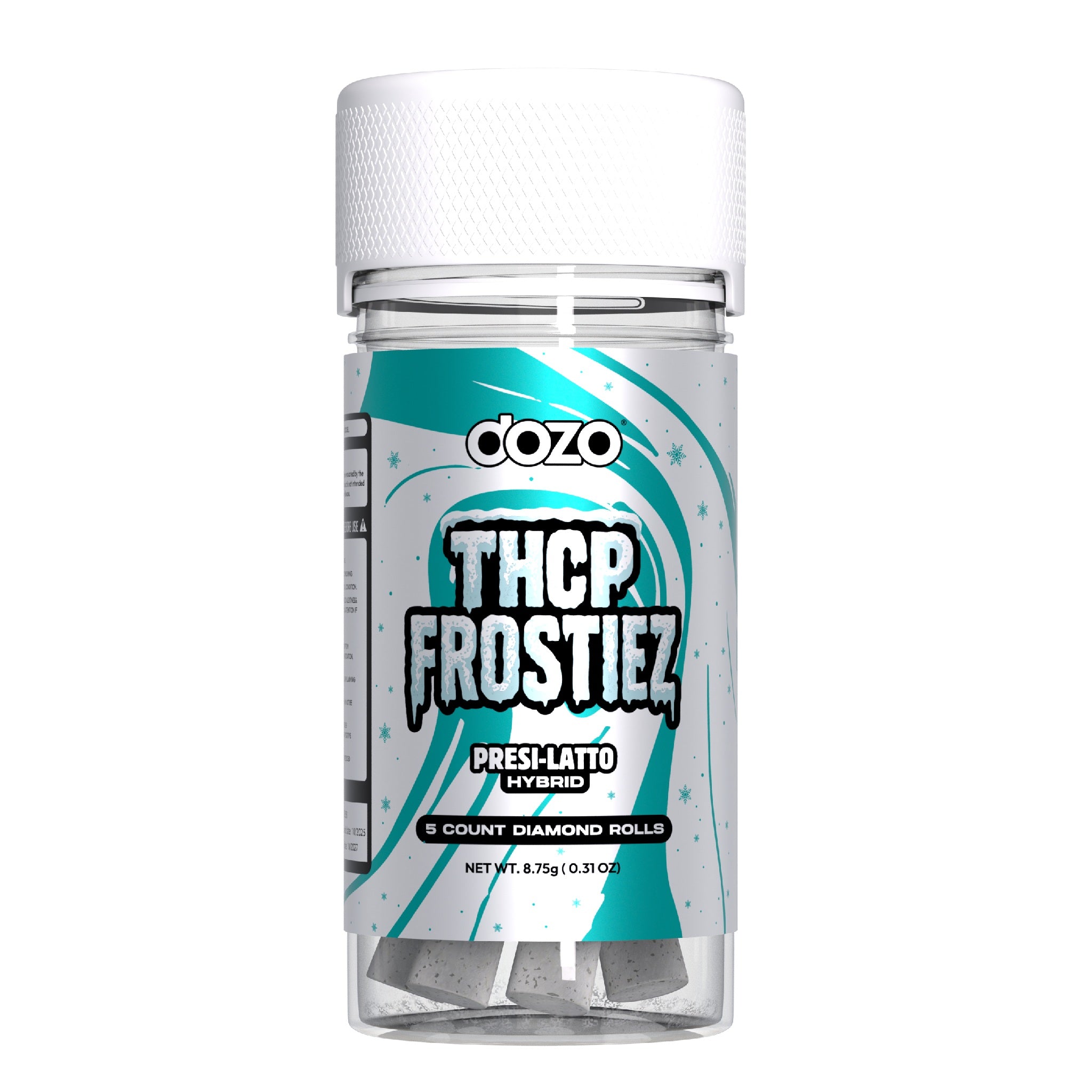 Dozo THC-P Frosties Diamond Prerolls (5ct) - 8.75g - Everything 420