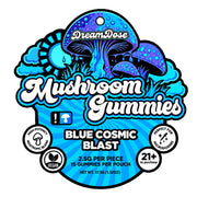 Dream Dose Blue Cosmic Blast Mushroom Gummies