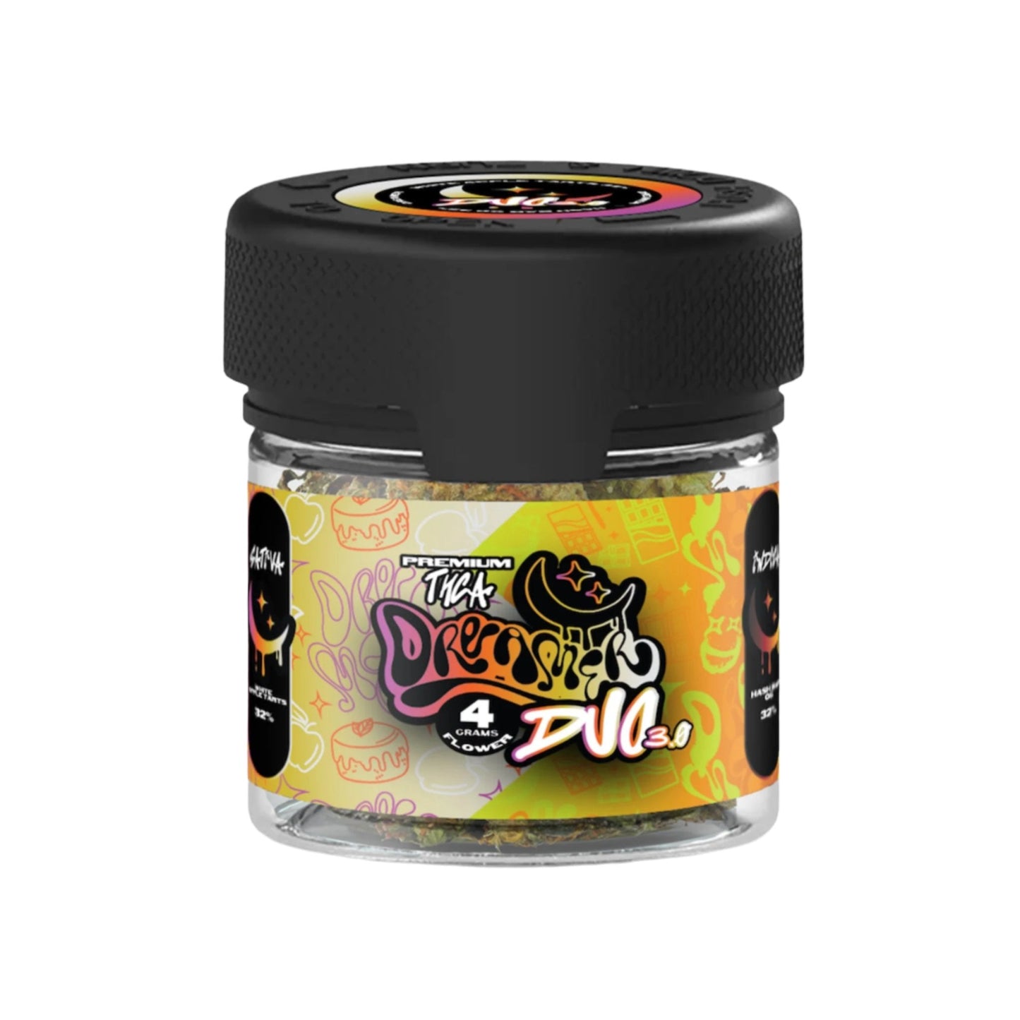 Dreamer Premium Duo Strain THC-A Flower - 4g Cereal Milk / Hood Candy