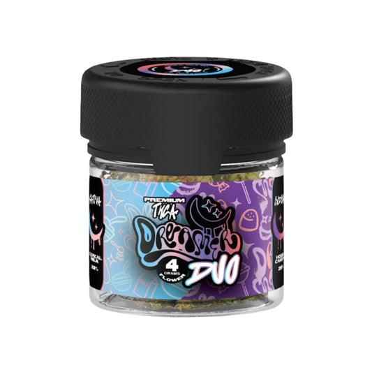 Dreamer Premium Duo Strain THC-A Flower - 4g White Apple Tarts / Hash Bar OG