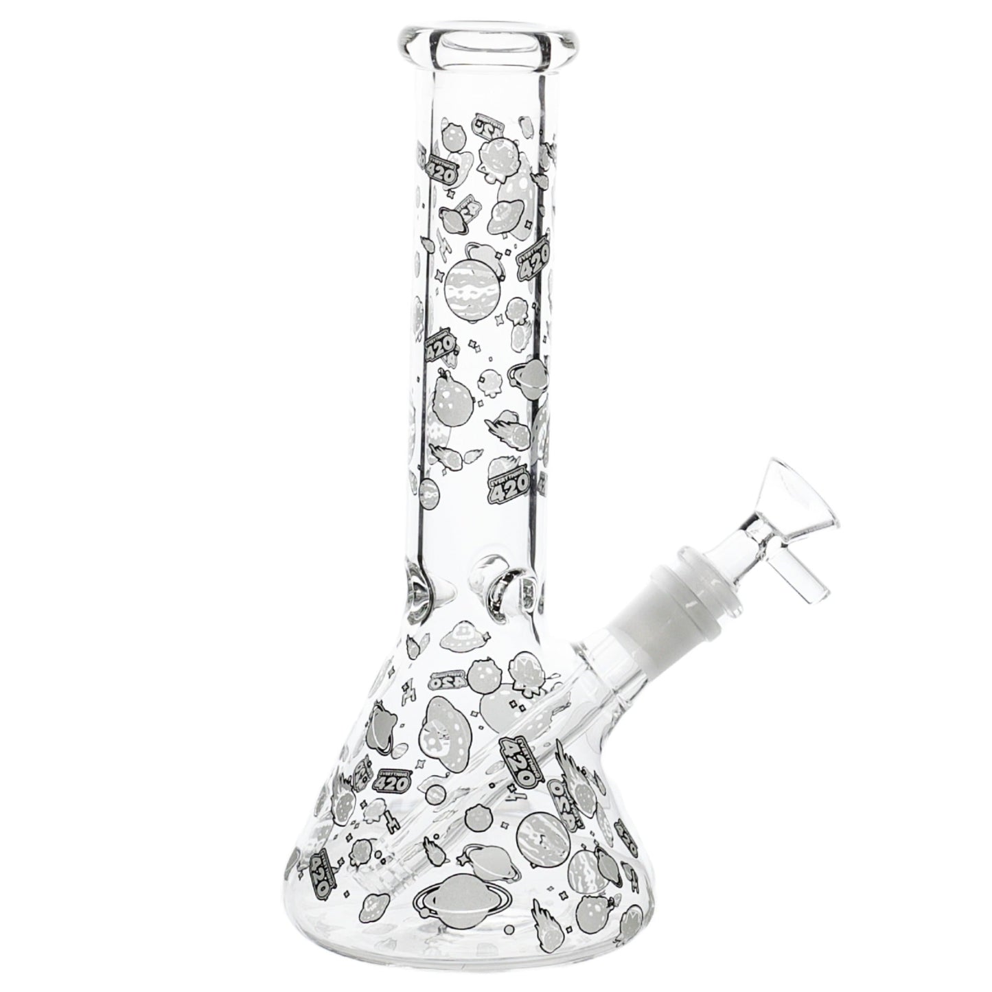 E420 Glow in the Dark Universe Bong - 10in