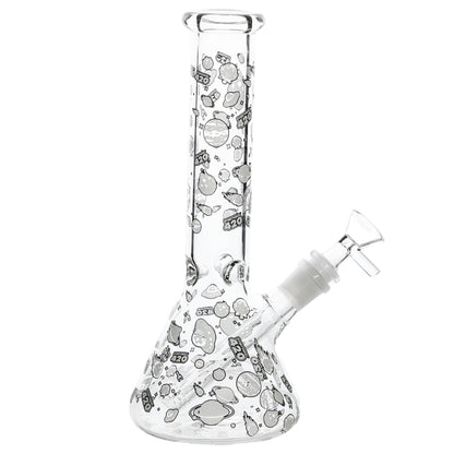 E420 Glow in the Dark Universe Bong - 10in