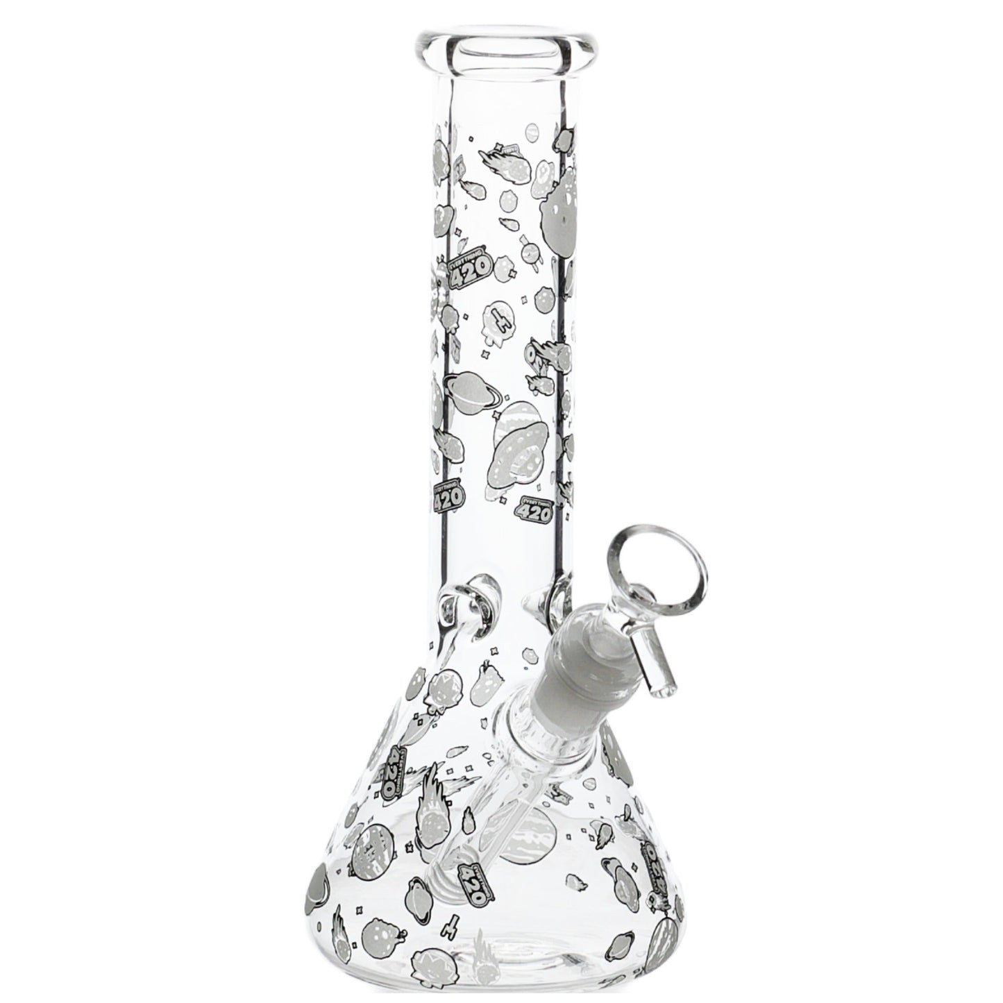 E420 Glow in the Dark Universe Bong - 10in