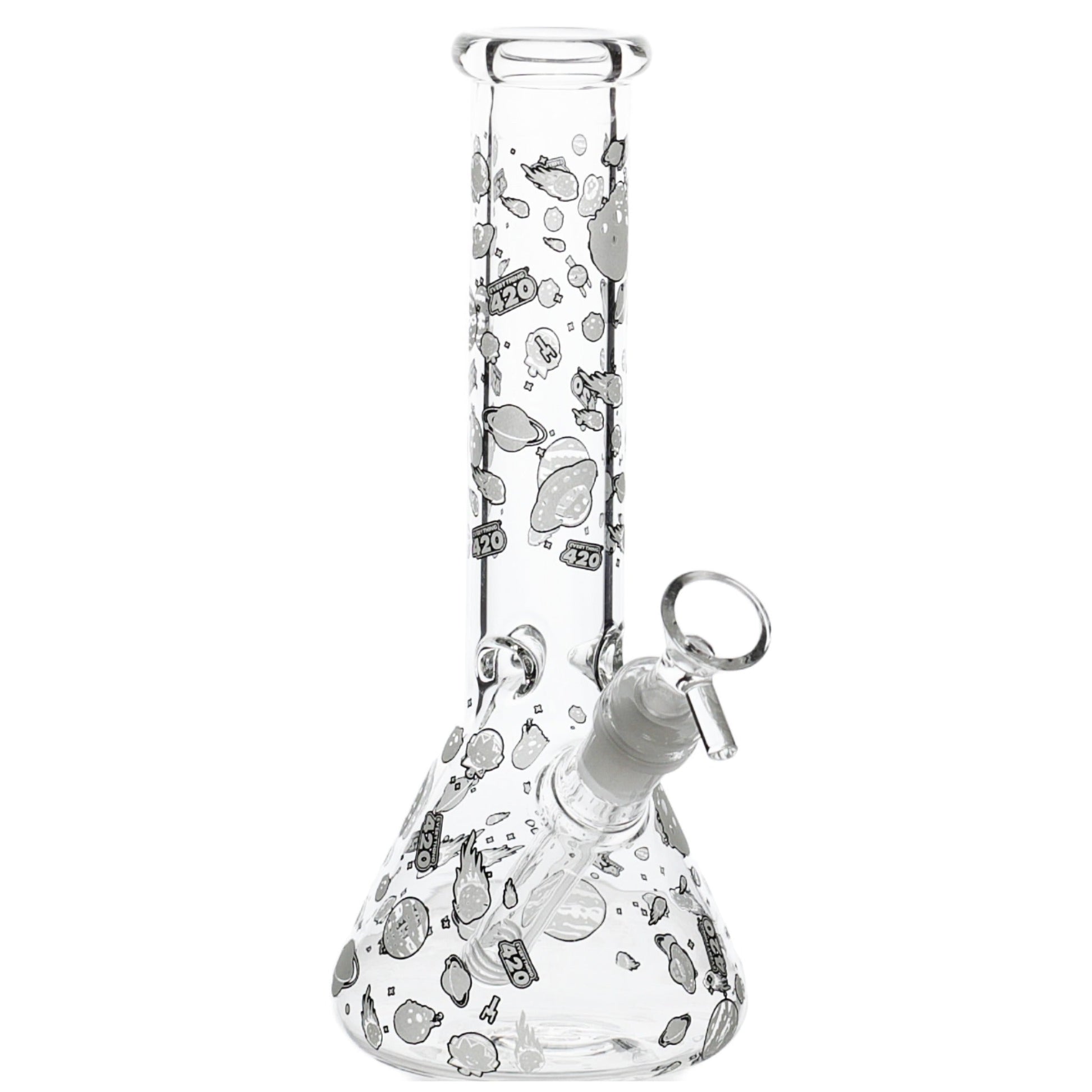 E420 Glow in the Dark Universe Bong - 10in
