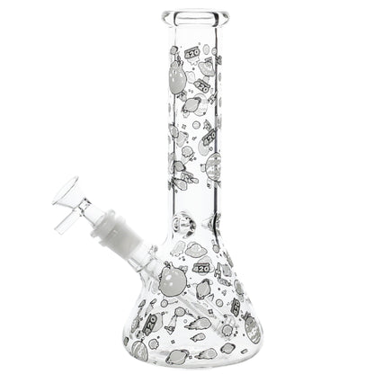 E420 Glow in the Dark Universe Bong - 10in