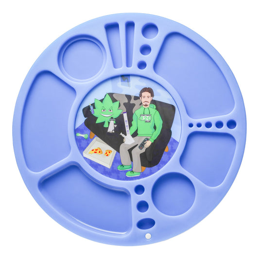 E420 Lit Roller Tray Blue