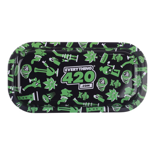 E420 Slim Metal Rolling Tray E420 Pattern