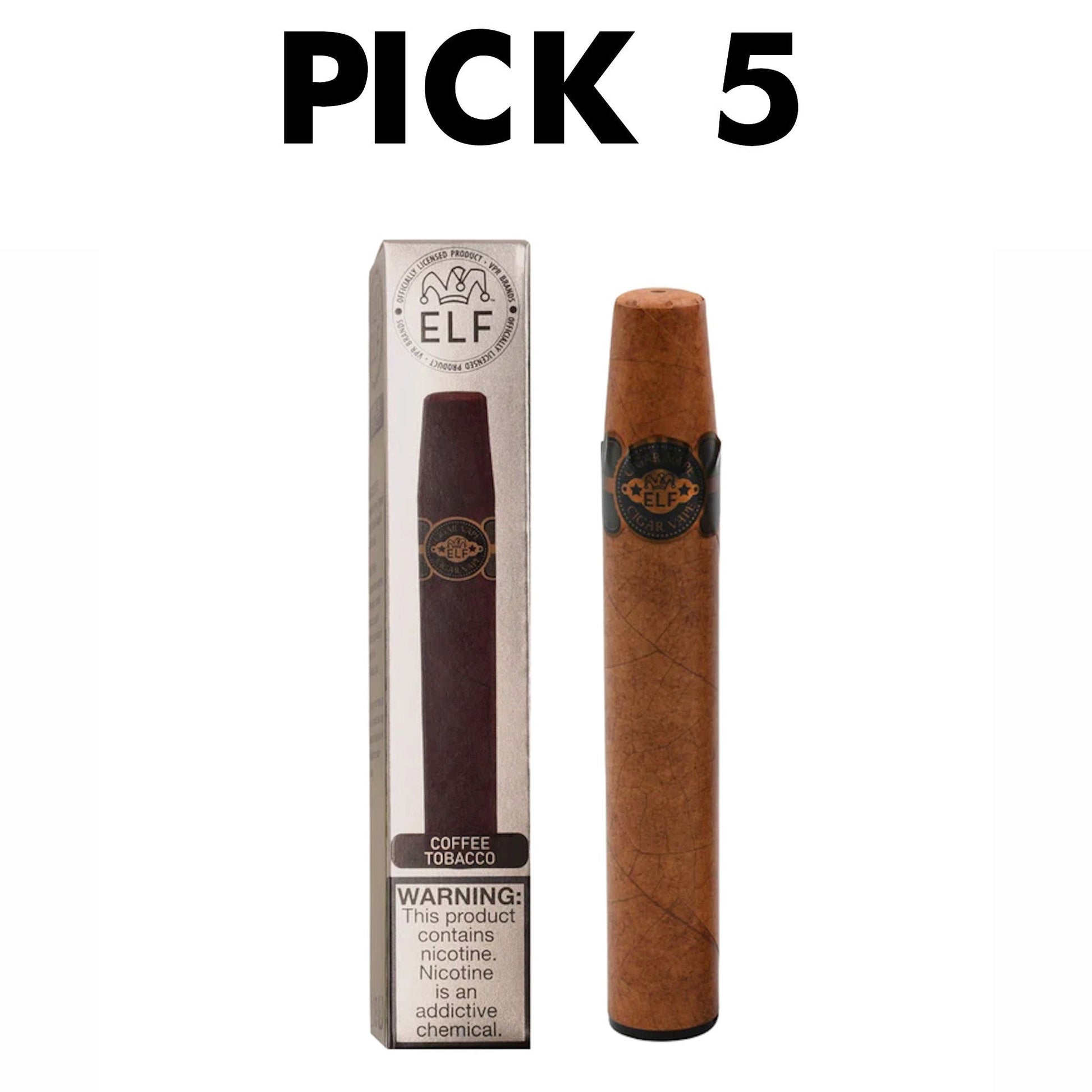 ELF Nic E-Cigar - 5% Pick 5