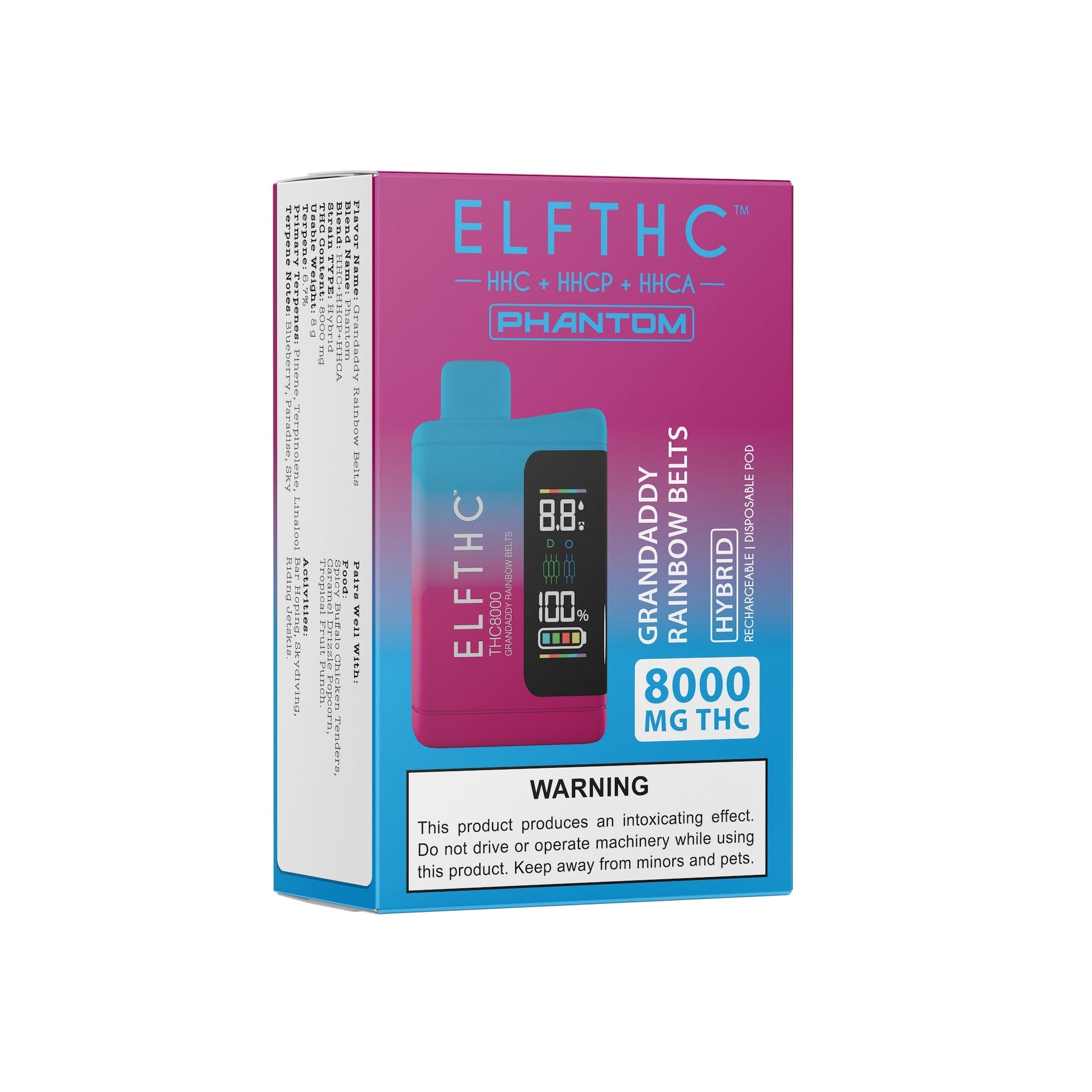 ELF THC8000 Blend Vaporizer- 8000mg - Everything 420 ELF THC8000 Blend Vaporizer- 8000mg - Everything 420