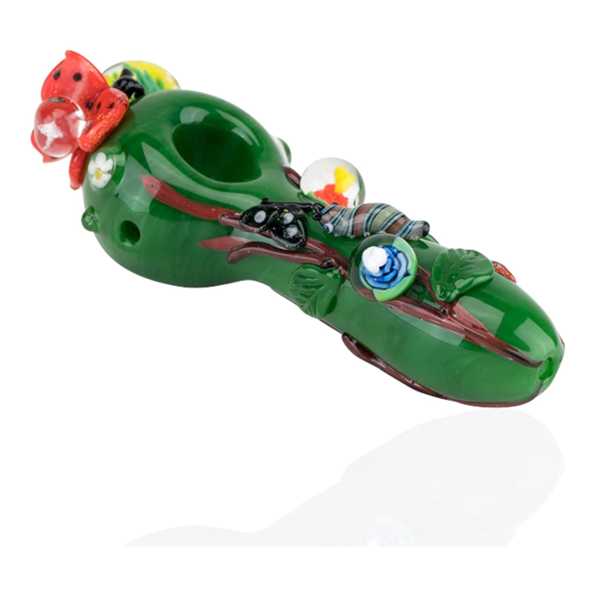 Empire Glassworks Garden Critters Pipe - 5in