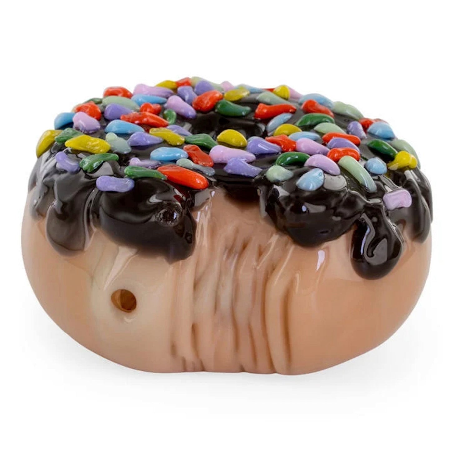 Empire Glassworks  Sprinkle Donut  Pipe - 3in