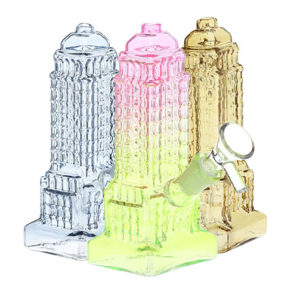 Empire State of Mind Glass Bong - 6in