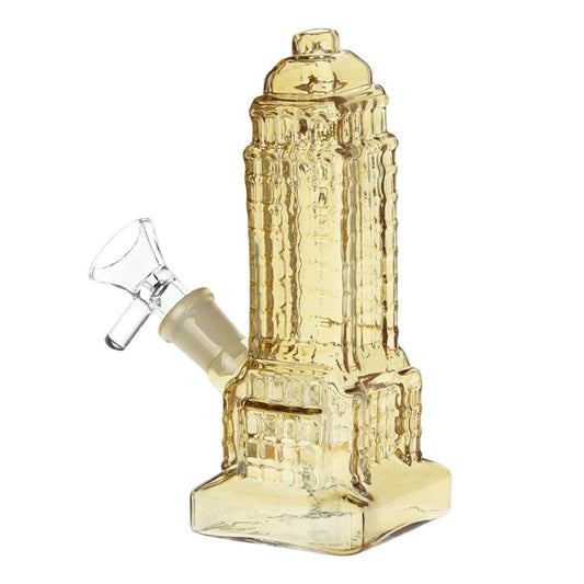 Empire State of Mind Glass Bong - 6in