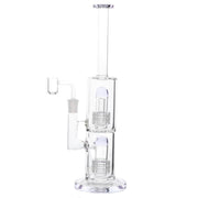 Enter The Matrix Percolator Bong - 13in Purple