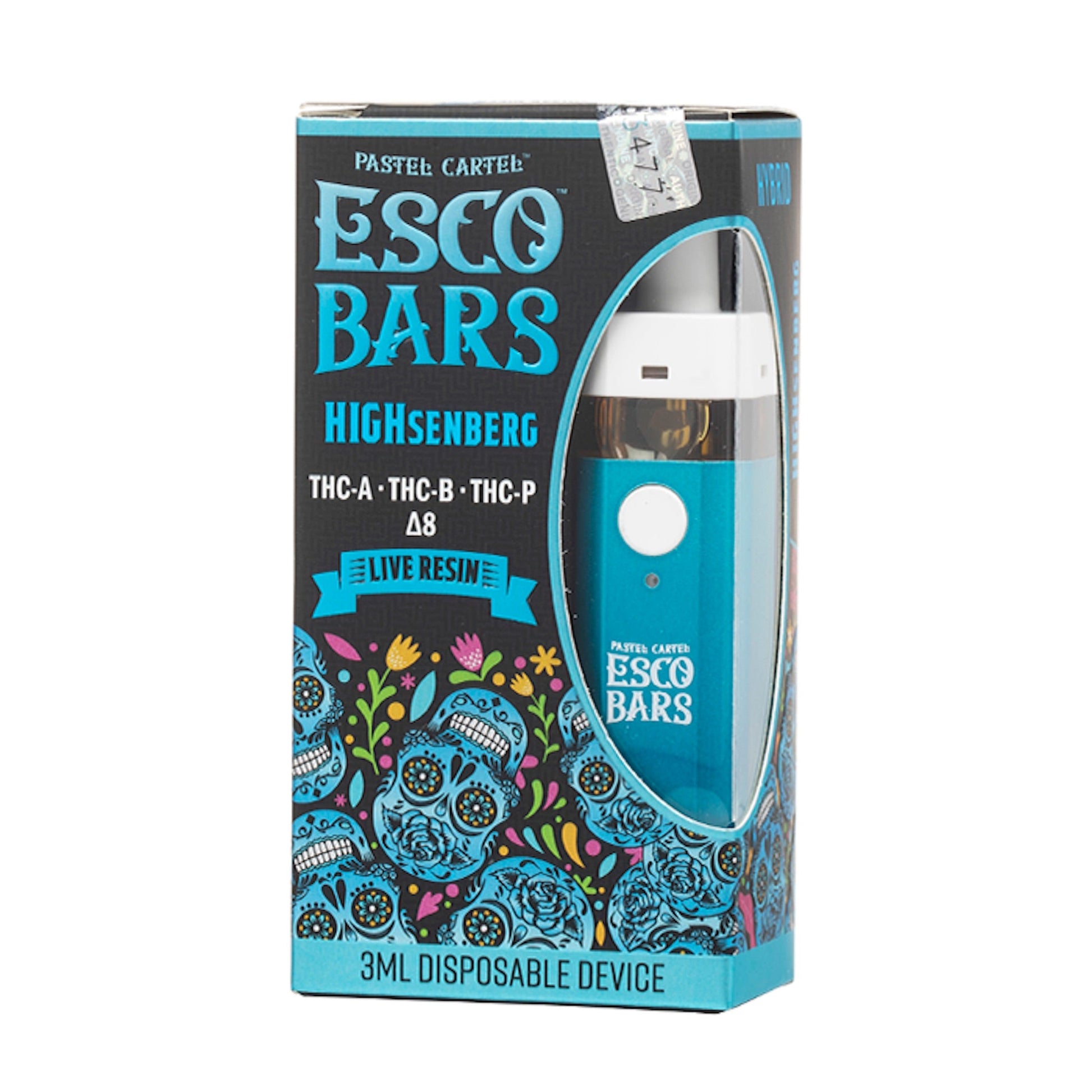 Escobars THC-A Live Resin Blend Vaporizer - 3000mg HIGHsenberg