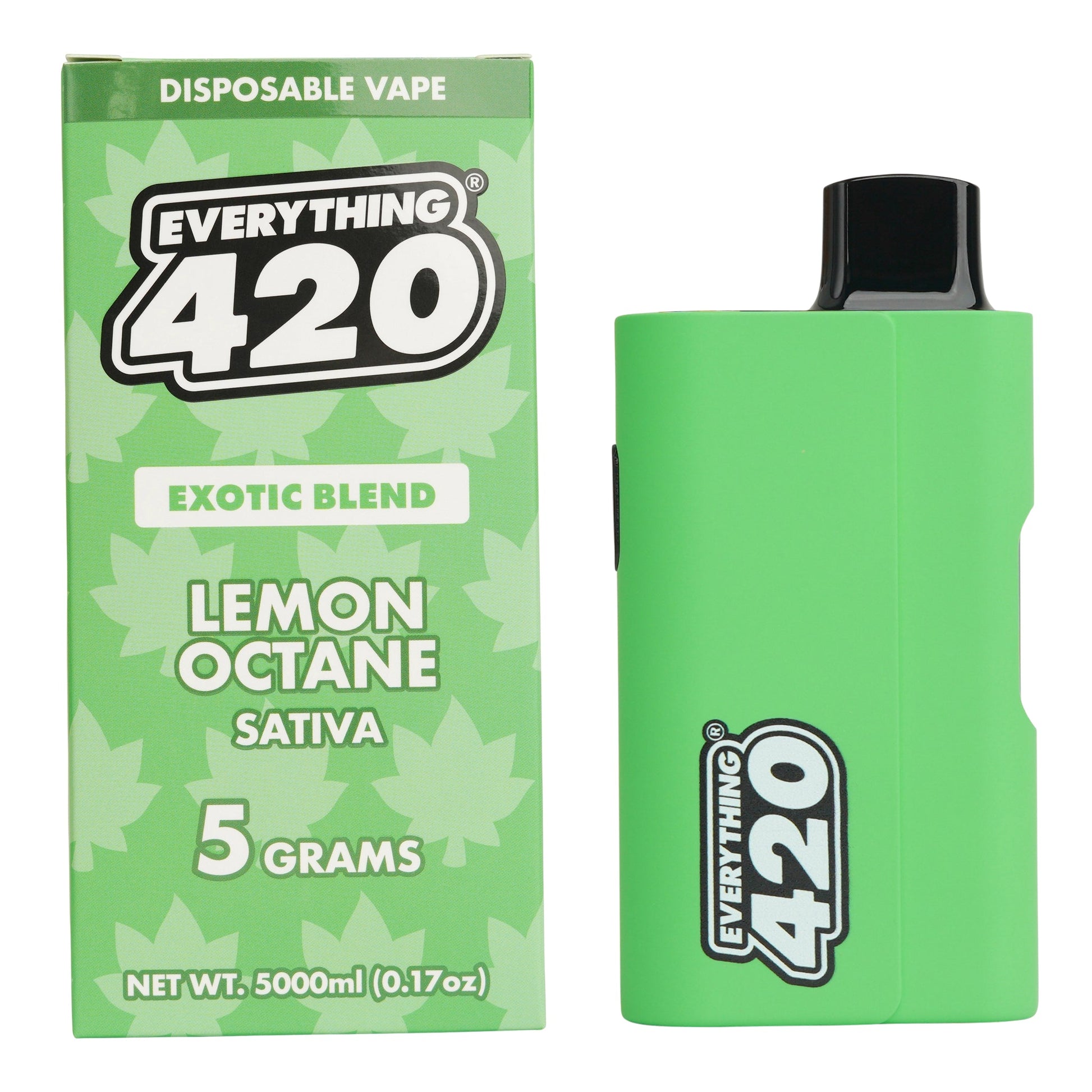 Everything 420 Lemon Octane Exotic Blend Vaporizer - 5000mg Everything 420 Lemon Octane Exotic Blend Vaporizer - 5000mg