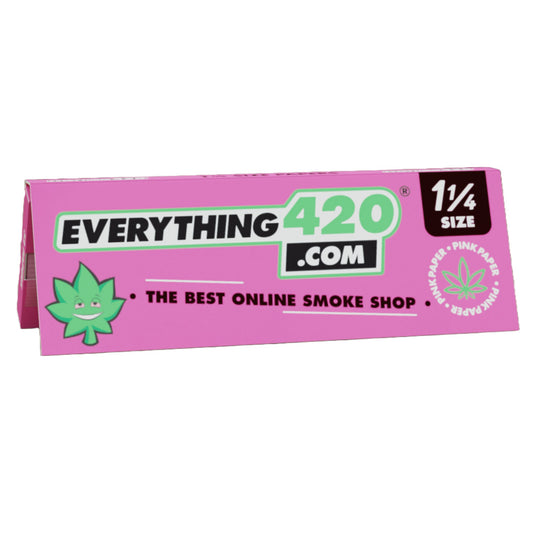 Everything 420 Rolling Papers - 1 1/4" Pink