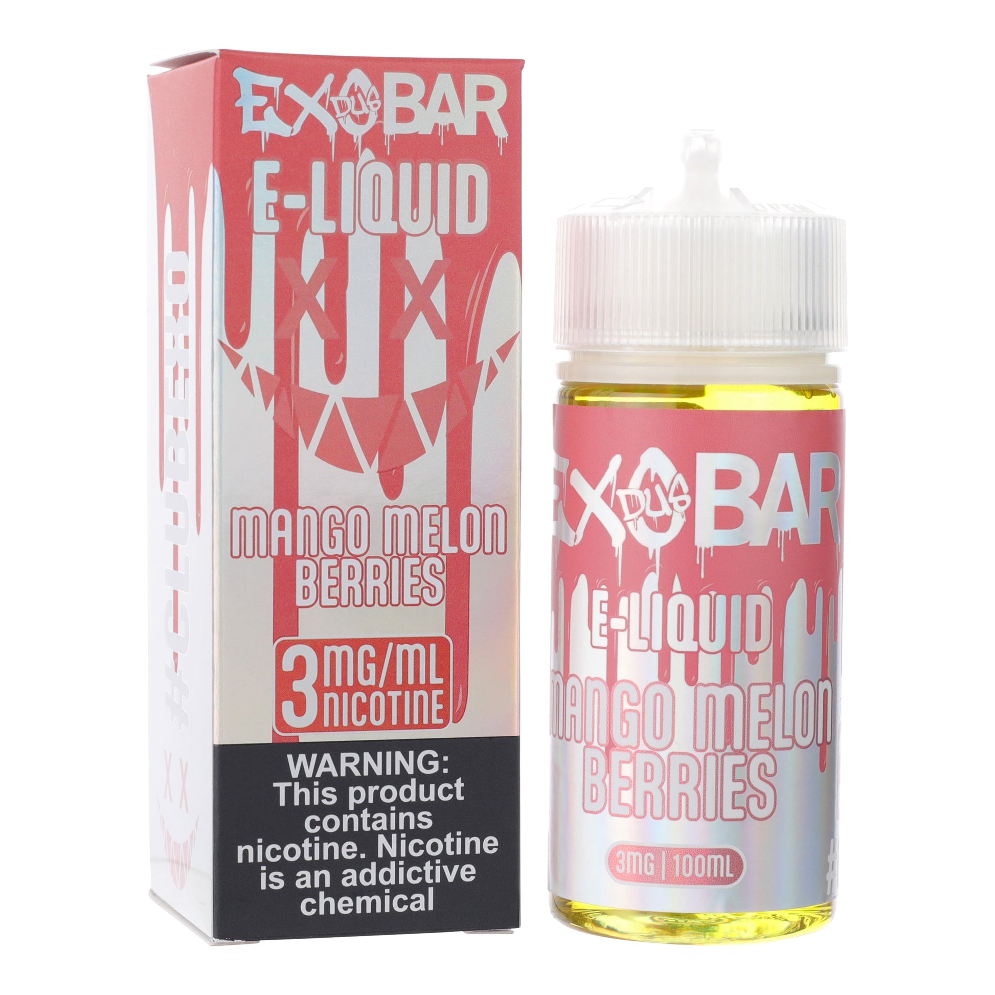 ExoBar 100mL Nic E-Liquid - 3mg