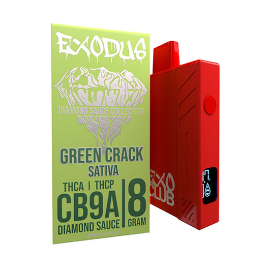 Exodus Diamond Sauce Vaporizer - 8000mg Green Crack (S)