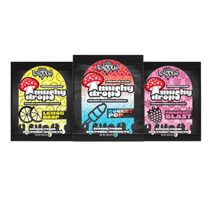 Exodus Mushy Drops Gummy Pouches - 2000mg