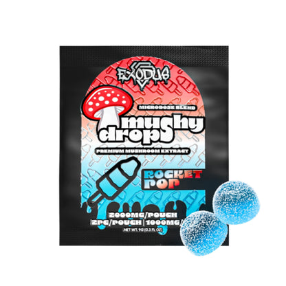 Exodus Mushy Drops Gummy Pouches - 2000mg