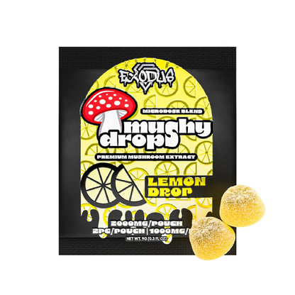 Exodus Mushy Drops Gummy Pouches - 2000mg