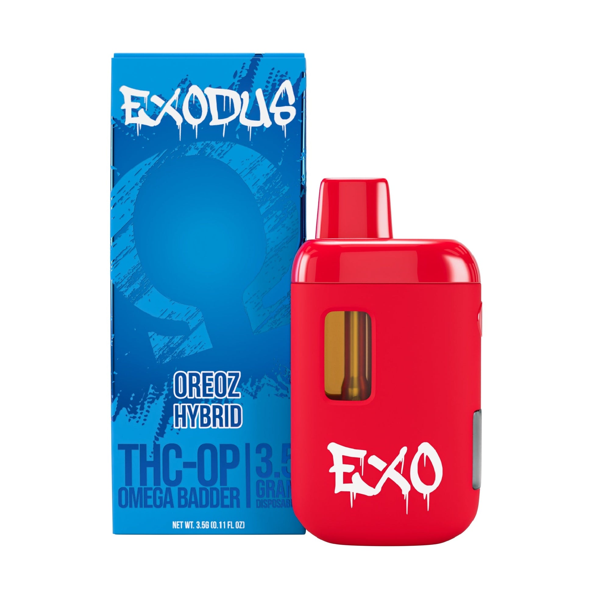 Exodus THC-OP Omega Badder Vaporizer - 3500mg Cookie Sandwich (H)