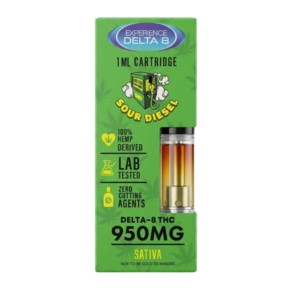 Experience Delta 8 THC Cartridge - 1000mg