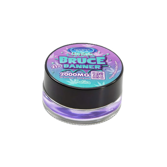 Experience Live Resin THC-A Wax - 2000mg Bruce Banner (S)