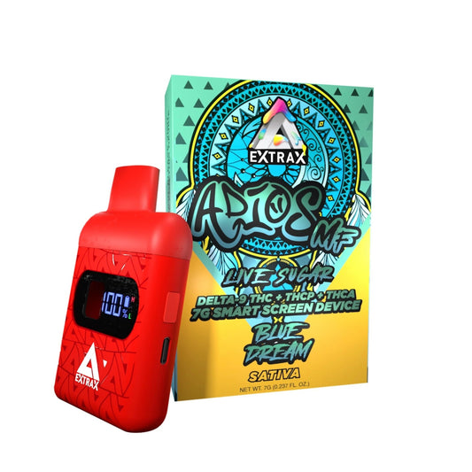 Extrax Adios MF THC-A Live Sugar Device - 7000mg Blue Dream (S) / 1 Pack