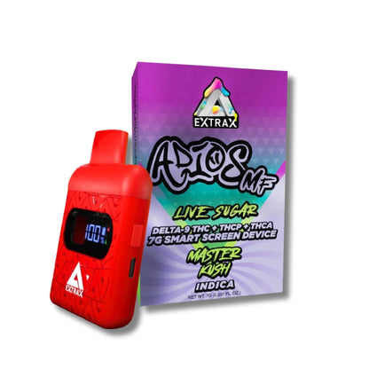 Extrax Adios MF THC-A Live Sugar Unit - 7000mg Master Kush (I) / 1 Pack