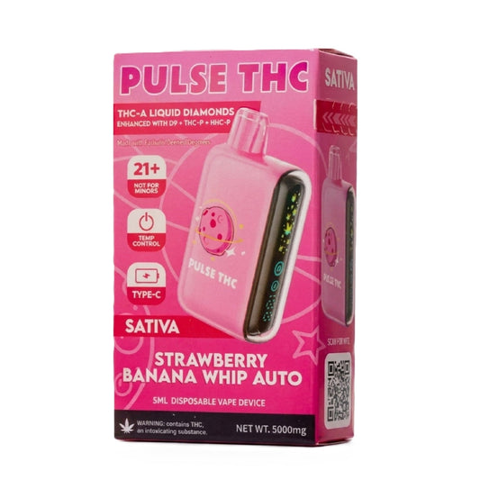 Extrax Adios MF THC-A Live Sugar Unit - 7000mg Strawberry Banana Whip Auto (S) / 1 Pack