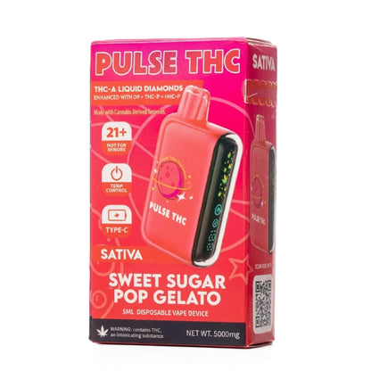 Extrax Adios MF THC-A Live Sugar Unit - 7000mg Sweet Sugar Pop Gelato (S) / 1 Pack