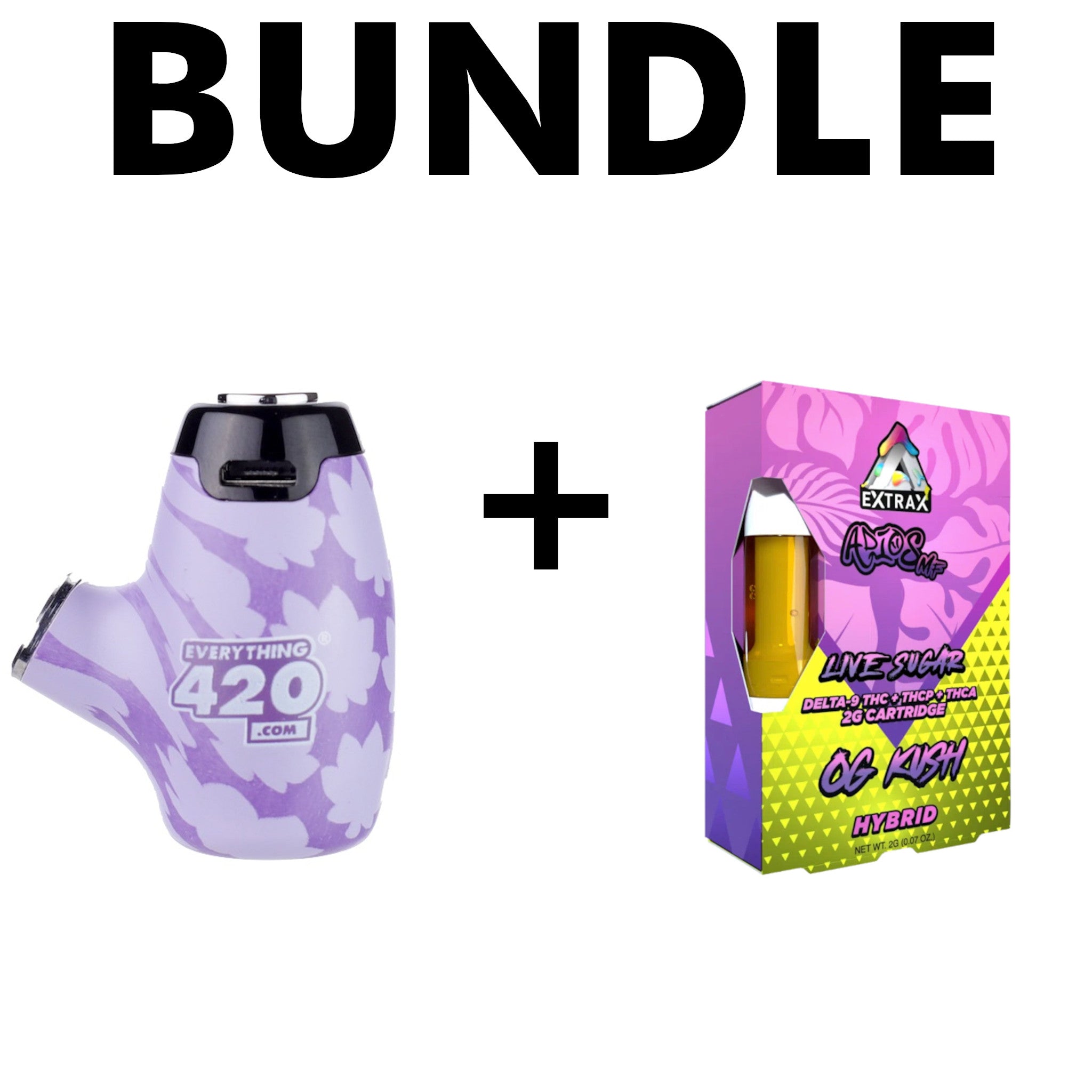 Extrax Adios OG Kush THC-A Cartridge - 2000mg - Everything 420