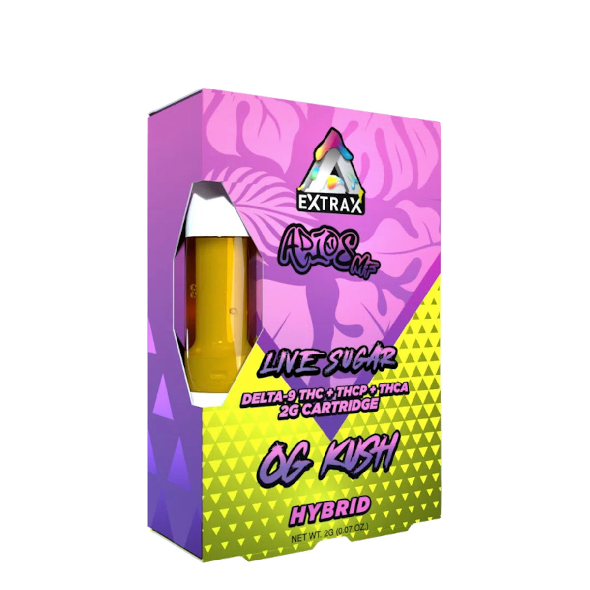 Extrax Adios OG Kush THC-A Unit - 2000mg Single Cart / 1 Pack