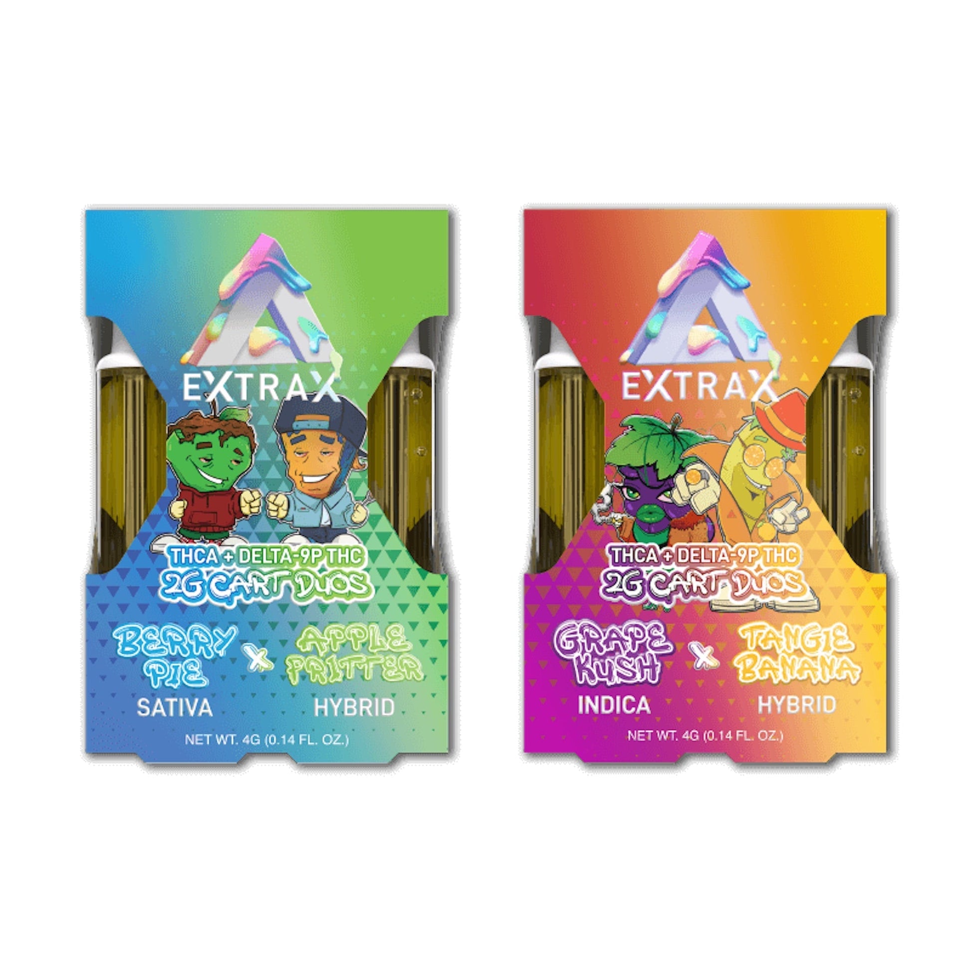 Extrax Adios THC-A Cartridge - 2 Pack